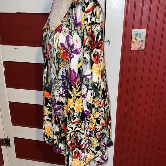 NWT Philosophy Floral Swing Blouse XL - Picture 2 of 7